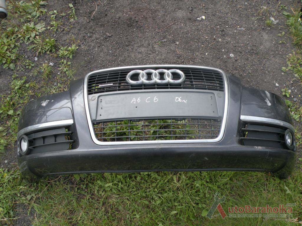 Продам передний бампер решетка радиатора Audi A6 c6 Киев