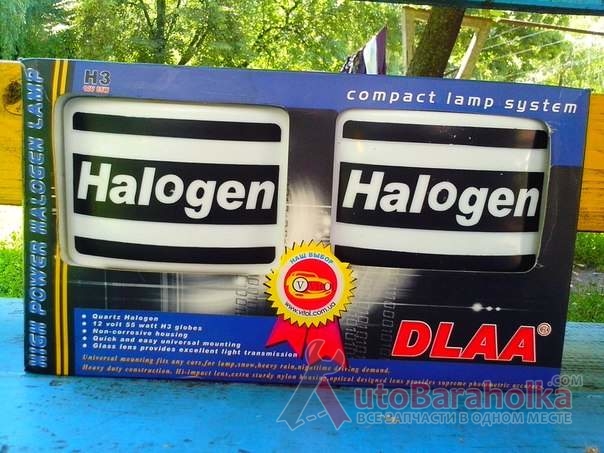 Продам Фары галогенные DLAA, новые в упаковке 2 шт. Тип ламп: Н3, напряжение:12 В Миргород