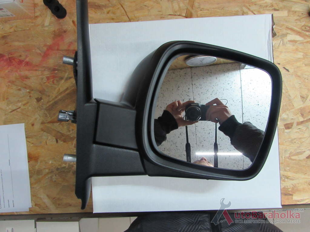 Продам новое зеркало, выпуклое, механическое. RENAULT KANGOO (08-12) Left - в наличии Ковель