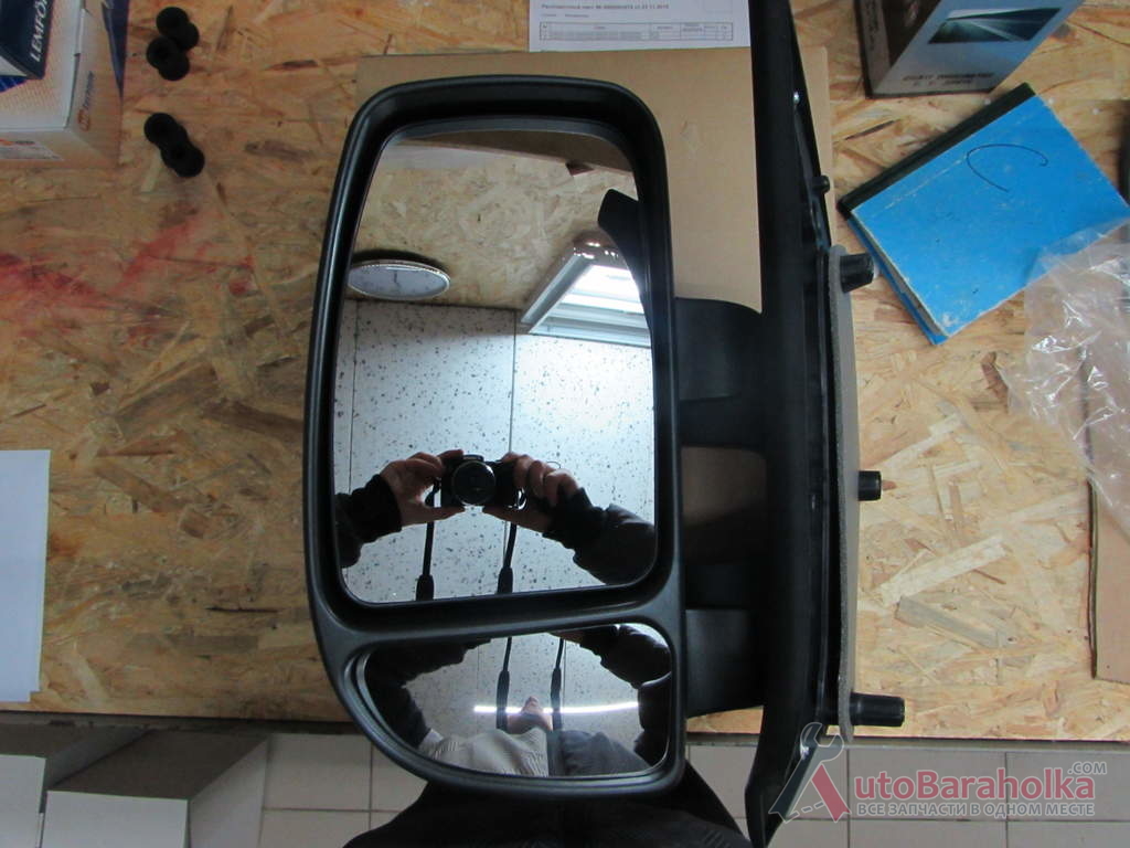 Продам зеркало, механическое, выпуклое, короткая рукоятка, с мертвого угла. MASTER (03-10)L - в наличии Ковель