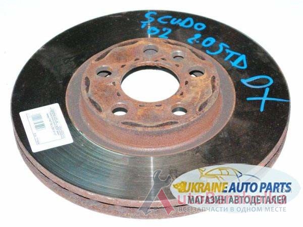 Продам Тормозной диск D281 вент перед 1995-2007 Citroen Jumpy (Ситроен Джампи) Ковель