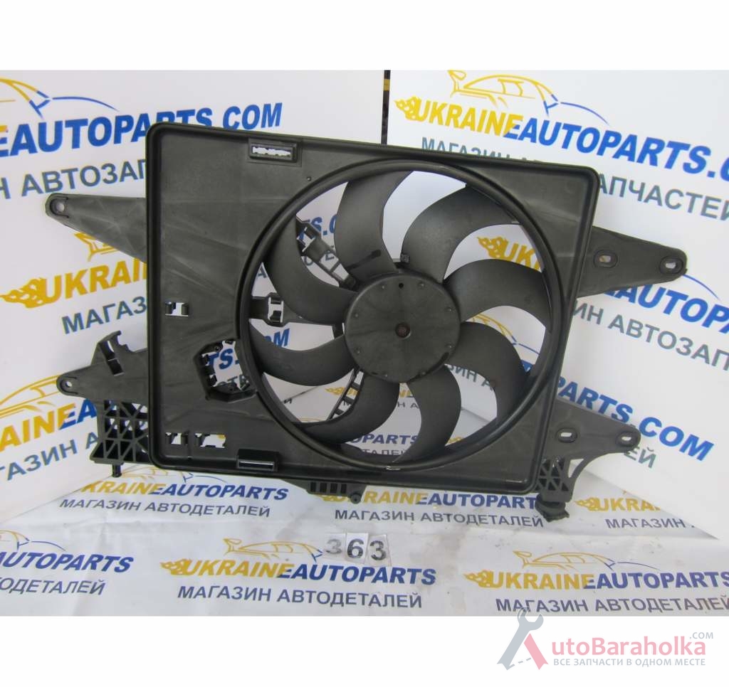Продам Диффузор с вентилятором 1.4 b 2000-2015 Fiat Doblo (Фиат Добло) Ковель