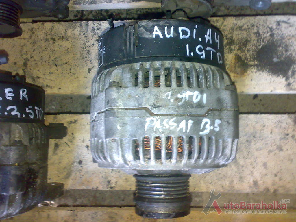 Продам оригинальный генератор на VW Passat B5 1.9TDI/Audi A4 1.9TDI Луцьк
