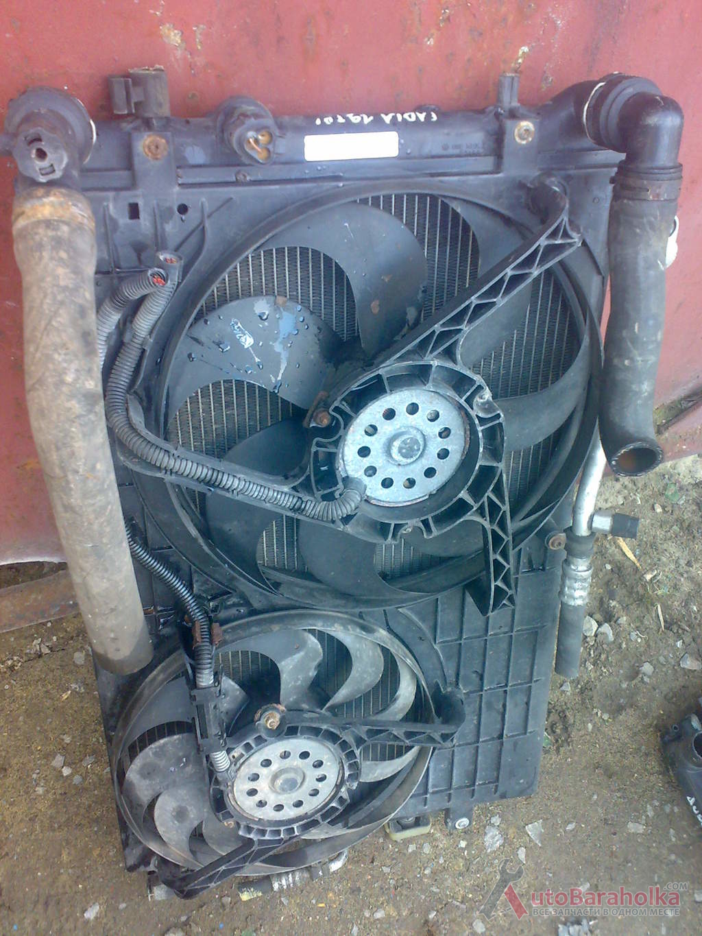 Продам Оригинальный радиатор на Skoda Fabia 1.9TDI Луцьк