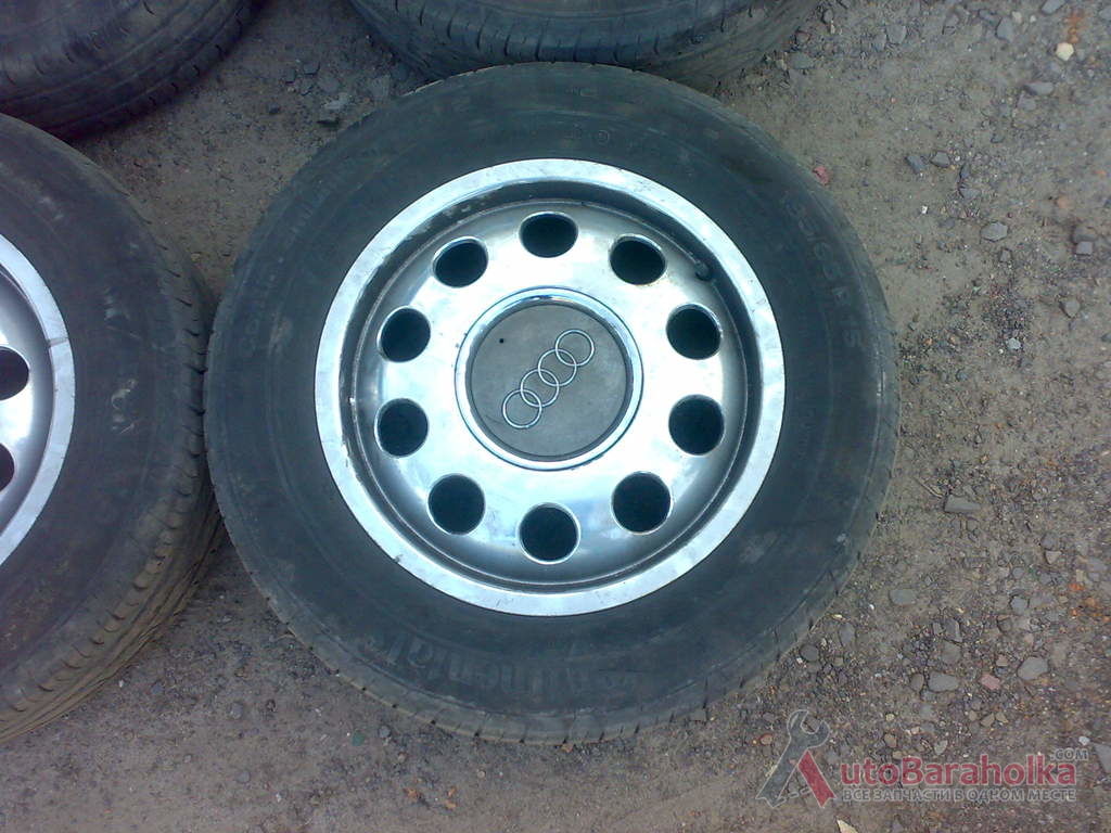 Продам Оригинальные легкосплавные диски R15 на Audi с летней резиной 195/65 Луцьк