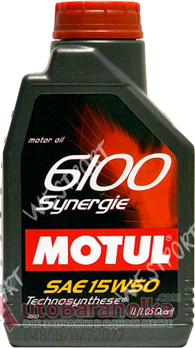 Продам Масло моторное Motul 6100 SYNERGIE 15W-50 1л. Бензиновый, Дизельный Днепропетровск