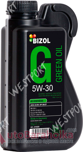 Продам Масло моторное Bizol Green Oil 5W-30 1л Днепропетровск