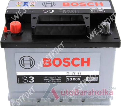 Продам Аккумулятор Bosch 0092S30060 56Ah 480A Днепропетровск