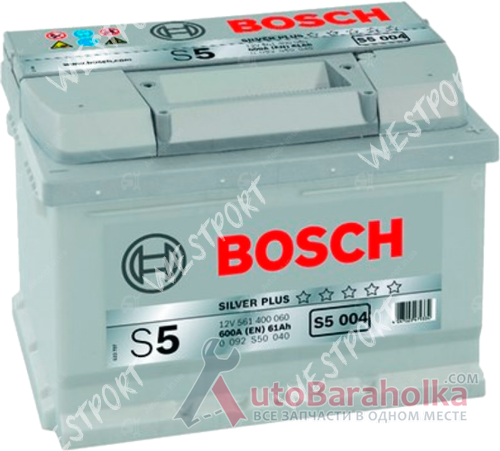Продам Аккумулятор Bosch 0092S50040 61Ah 600A Днепропетровск
