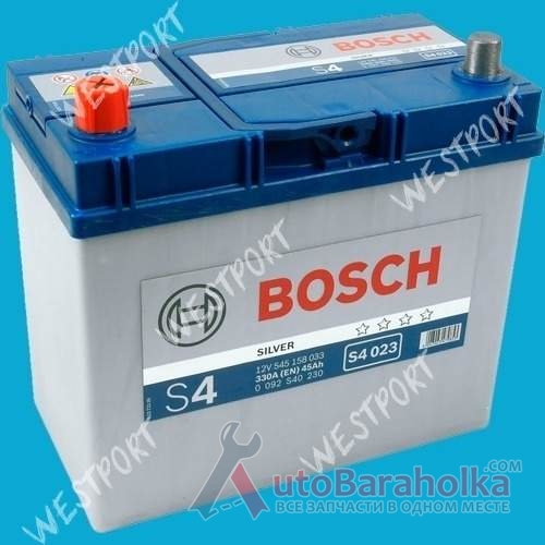 Продам Аккумулятор Bosch 0092S40230 45Ah 330A Азия, стандартные клемы Днепропетровск