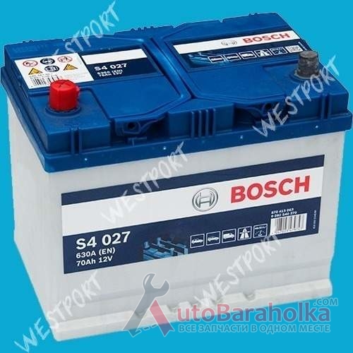 Продам Аккумулятор Bosch 0092S40270 70Ah 630A Азия, стандартные клемы Днепропетровск