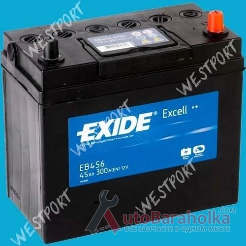 Продам Аккумулятор Exide EB456 45Ah 300A Азия, тонкие клемы Днепропетровск