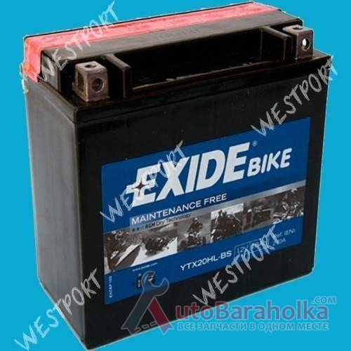 Продам Аккумулятор Exide ETX20H-BS 18Ah 270А Днепропетровск