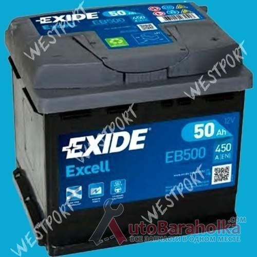 Продам Аккумулятор Exide EB500 50Ah 450A Днепропетровск