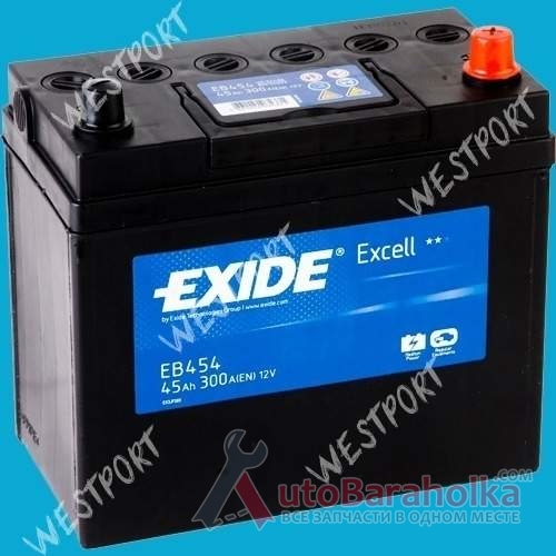 Продам Аккумулятор Exide EB454 45Ah 330A Азия, стандартные клемы Днепропетровск