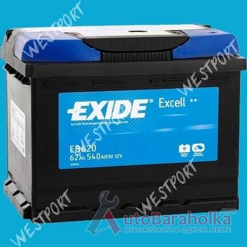 Продам Аккумулятор Exide EB620 62Ah 540A Днепропетровск