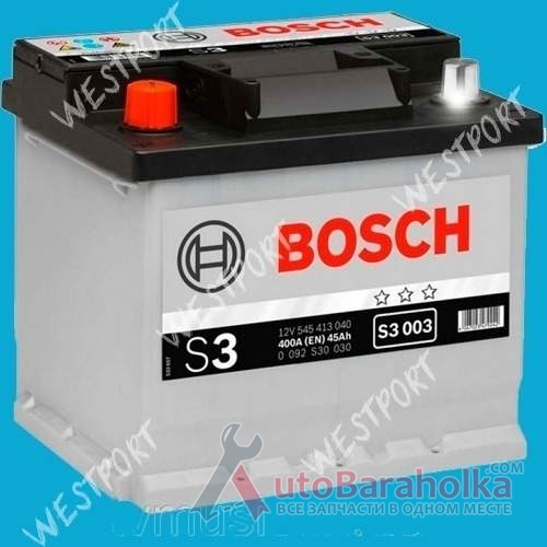 Продам Аккумулятор Bosch 0092S30030 45Ah 400A Днепропетровск