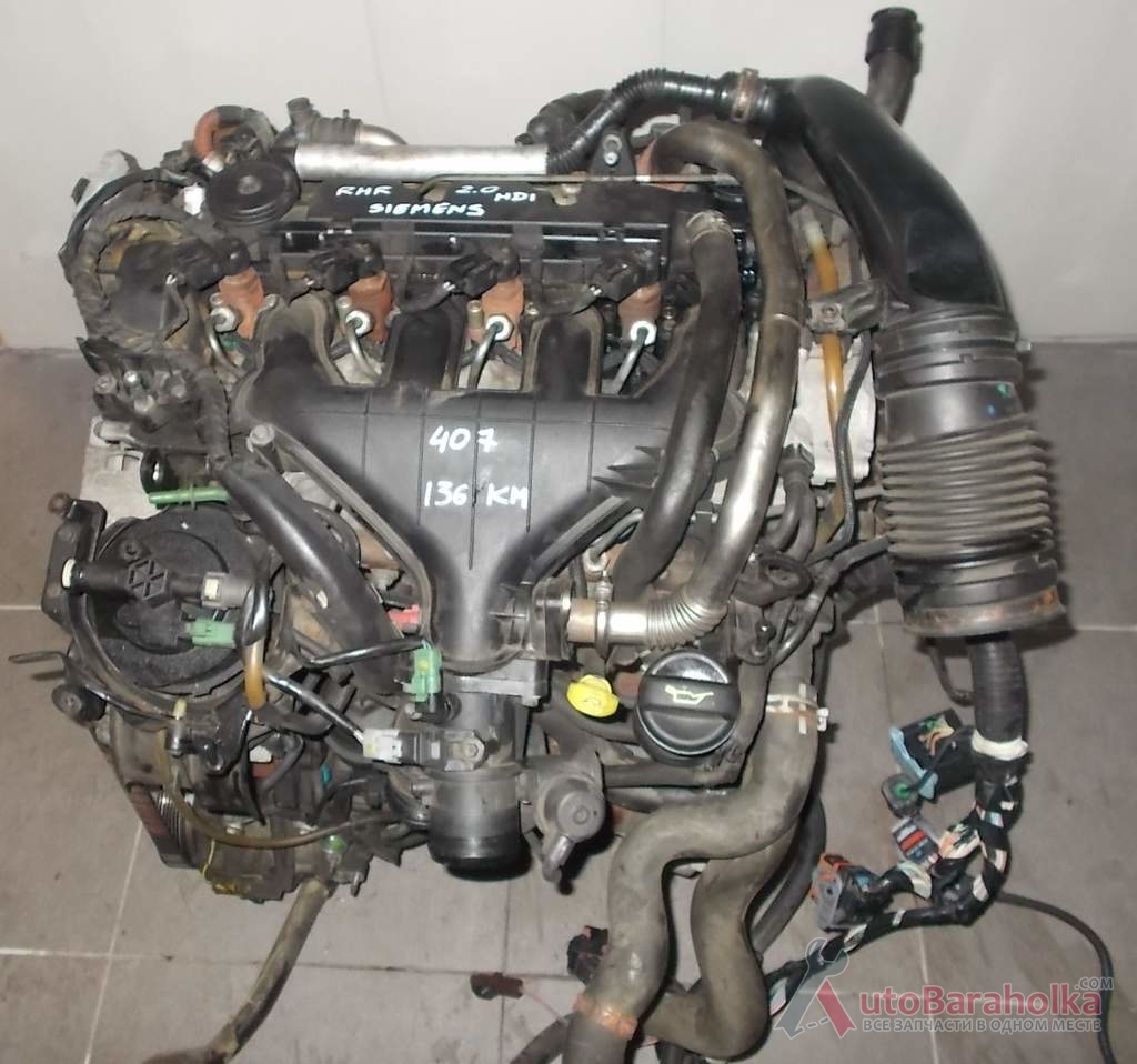 Продам Двигатель Ситроен С4 С5 2.0hdi Siemens Львов