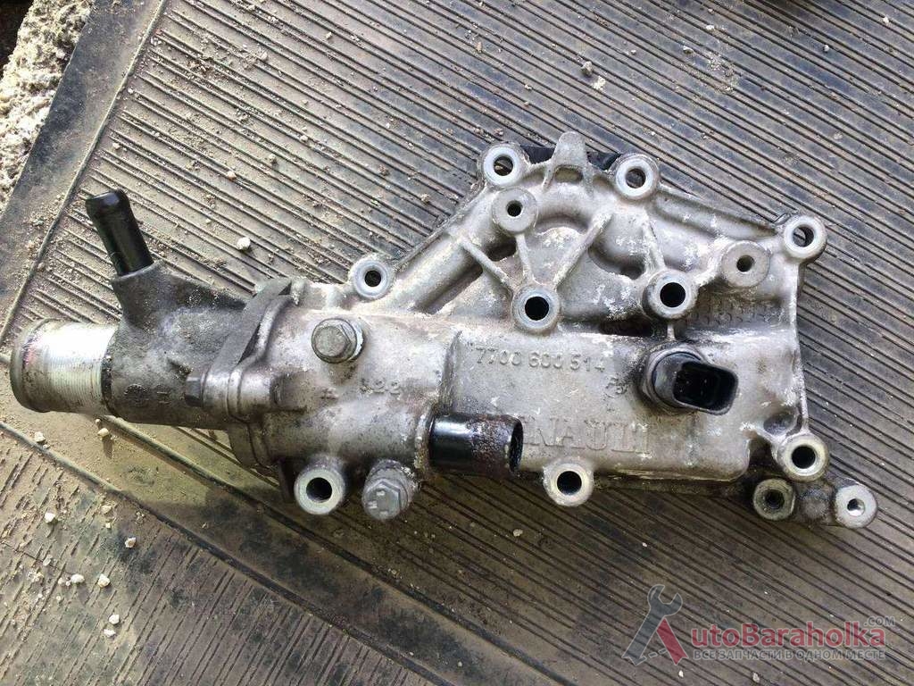 Купить Б/у корпус термостата Renault 7700600514, Laguna, Kangoo, Scenic ...
