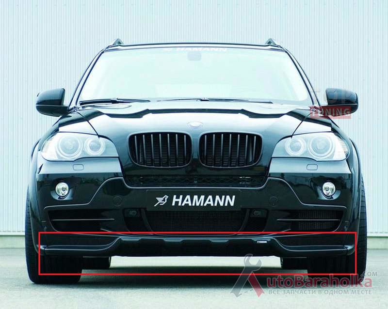 Продам ЮБКА ПЕРЕДНЕГО БАМПЕРА BMW X5 E70 HAMMAN Киев