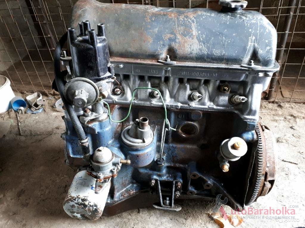 Продам двигатель ВАЗ 2101-2103-2105-2106 снят с утилизированной машины, мало не ест, компрессия 13 Кропивницкий