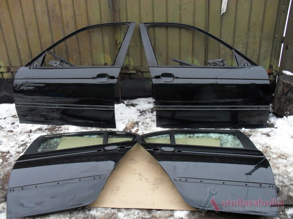 Продам Двери седан БМВ Е46 черные, серые, металик Бориспіль