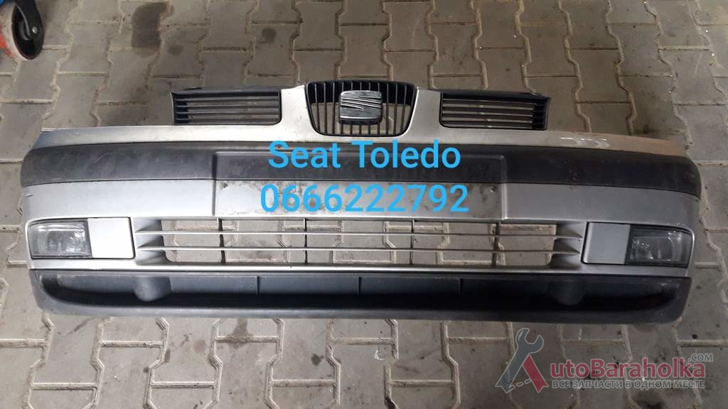 Продам Бампер передний с ПТФ SEAT Toledo 2 (1M) (1999–2004) оригинал Луцьк