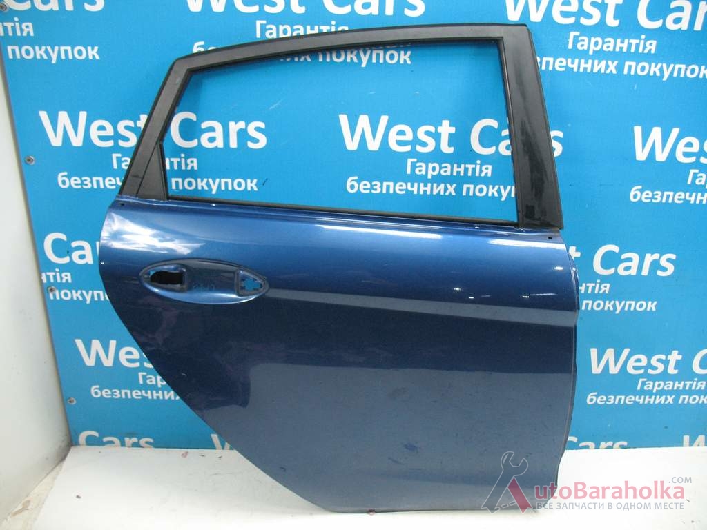 Продам Дверь задняя правая синяя на хетчбэк на Ford Fiesta MK7 Луцк