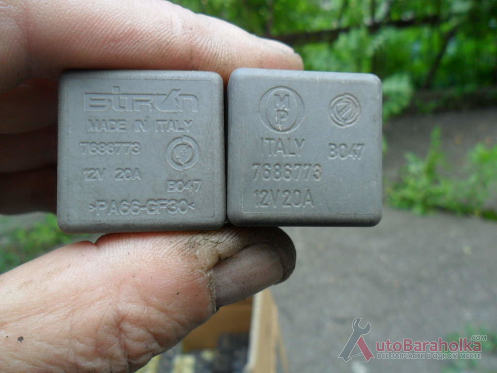 Продам Bitron 7686773, Реле Фиат-Лянча-Альфа, BITRON B047, 7686773, 12V, 20A, оригинал, Relay B047 Винница