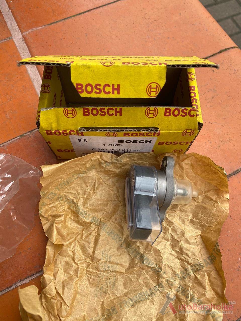 Продам датчик давления топлива Bosch 0 281 002 241, редукционный клапан. Chrysler, Fiat, Mercedes Шепетовка