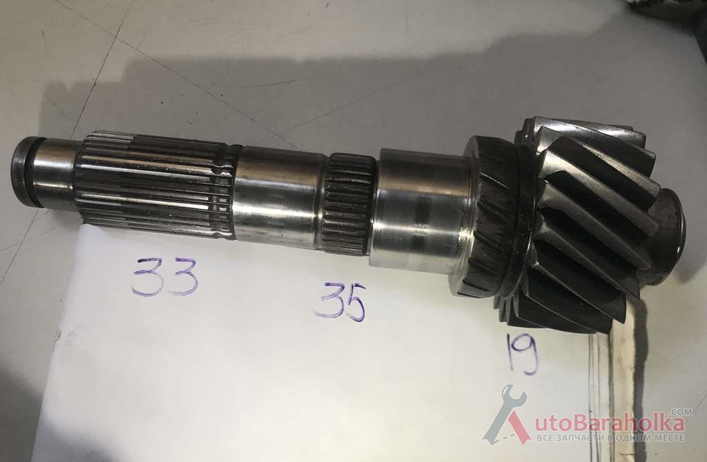Бу вал вторичный 3-4-задней передачи 6-ст. КПП 19 зубов Renault Laguna 2 Продам Бу вал вторичный 3-4-задней передачи 6-ст. КПП 19 зубов Renault Laguna 2 кировоград